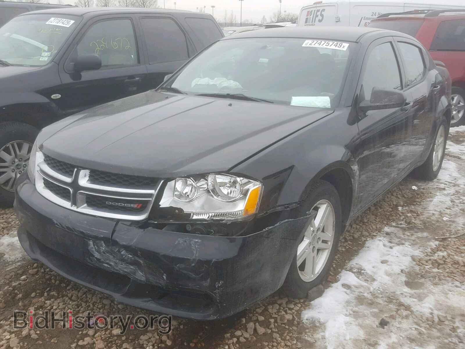 2014 DODGE AVENGER - VIN: 1C3CDZAG5EN235736 - Фото 2