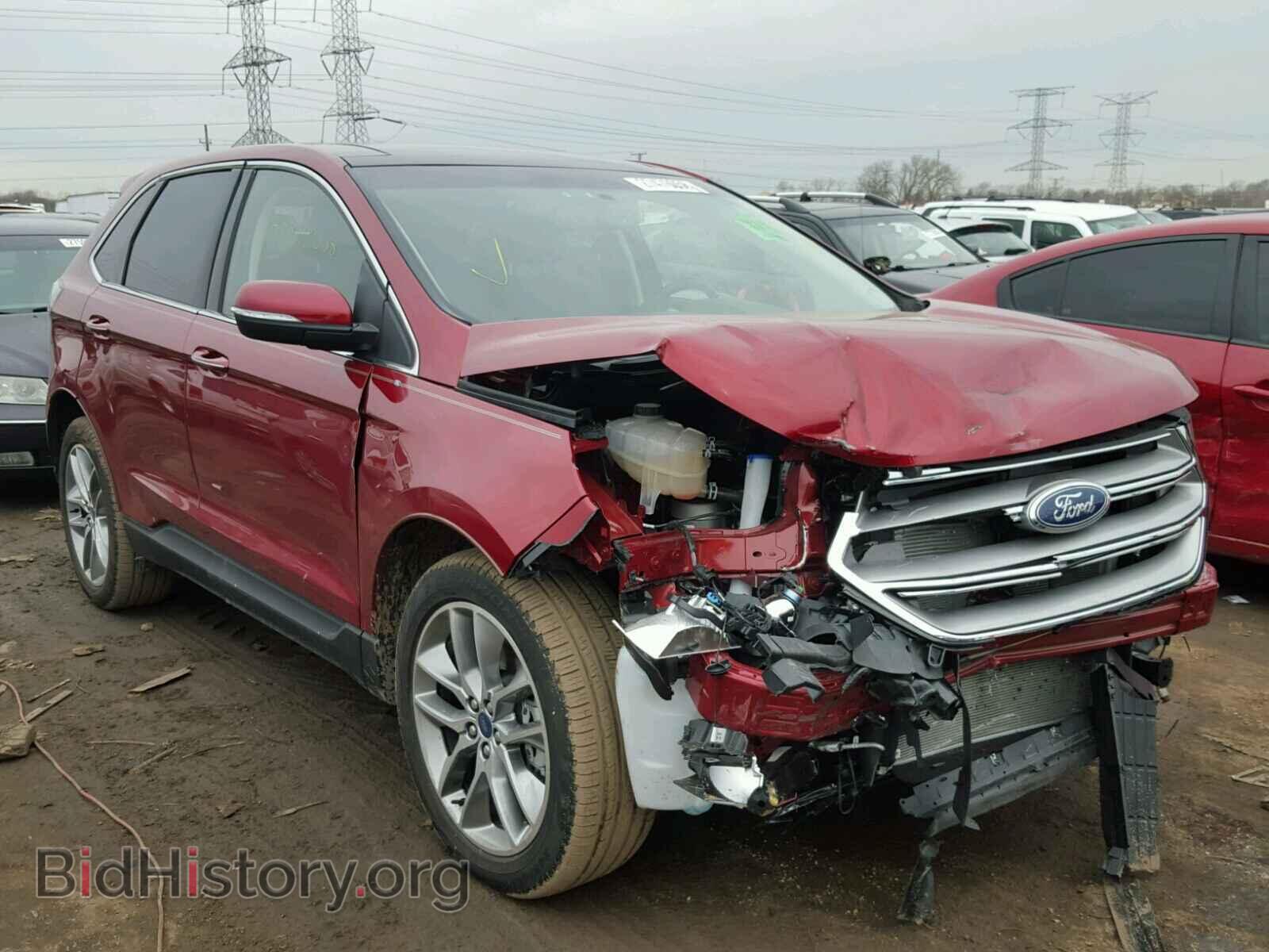 Фотография 2FMPK4K85HBB72341 - FORD EDGE 2017