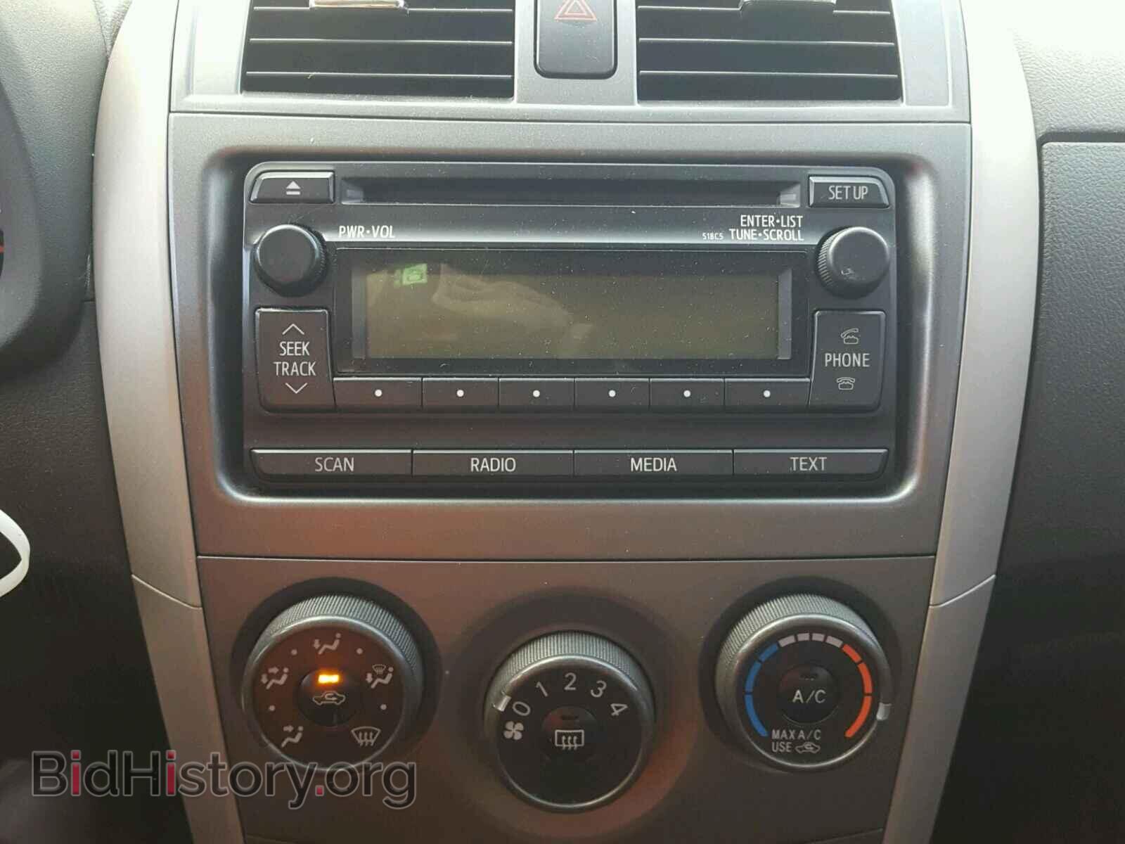 2012 TOYOTA COROLLA BA - VIN: 2T1BU4EE1CC758674 - Фото 9