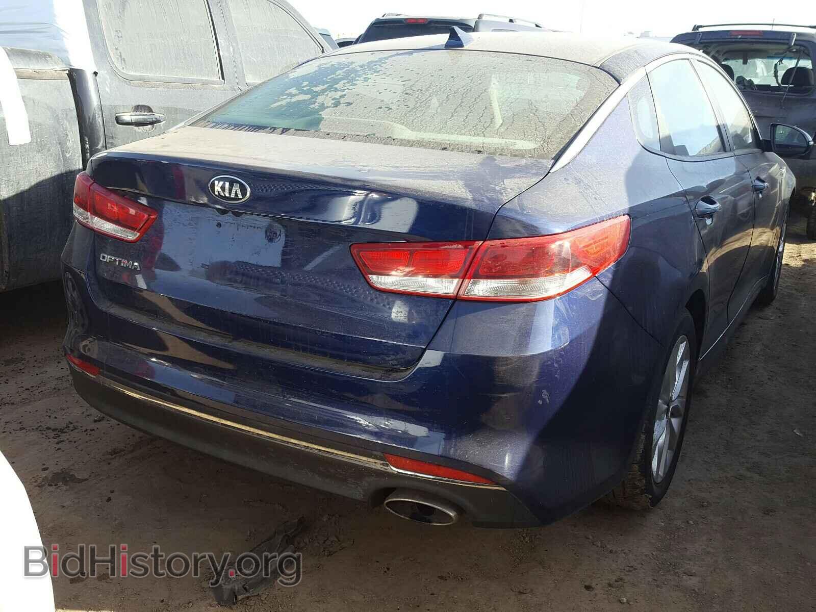 2016 KIA OPTIMA - VIN: 5XXGT4L34GG021901 - Фото 4