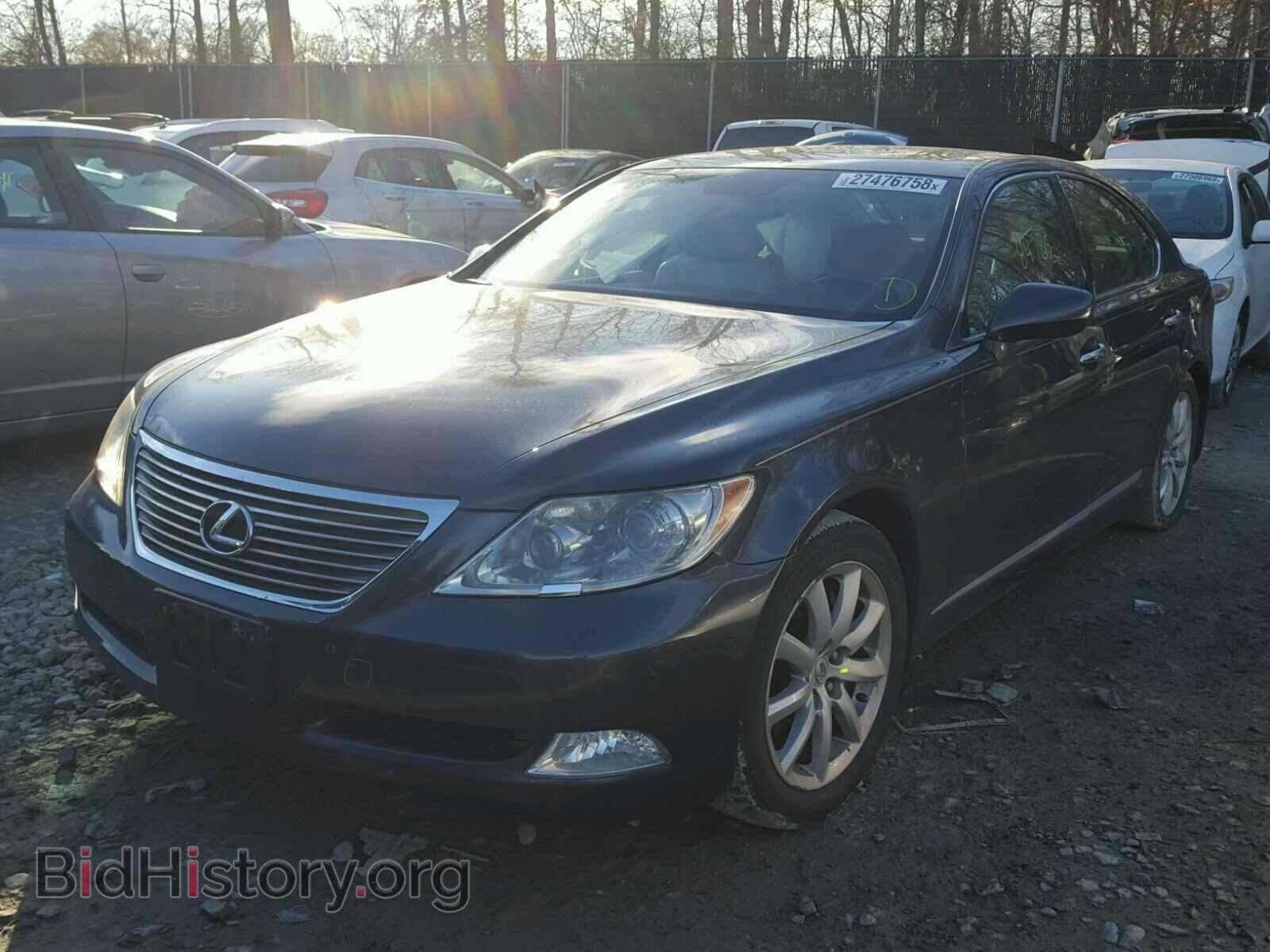 2008 LEXUS LS460 - VIN: JTHBL46F085075054 - Фото 2
