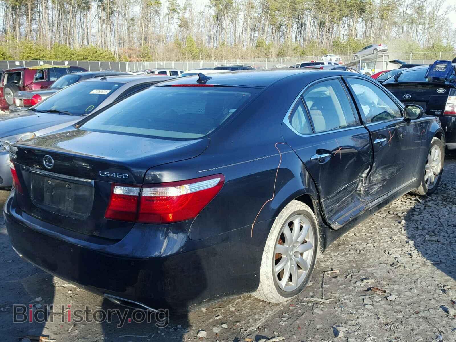 2008 LEXUS LS460 - VIN: JTHBL46F085075054 - Фото 4