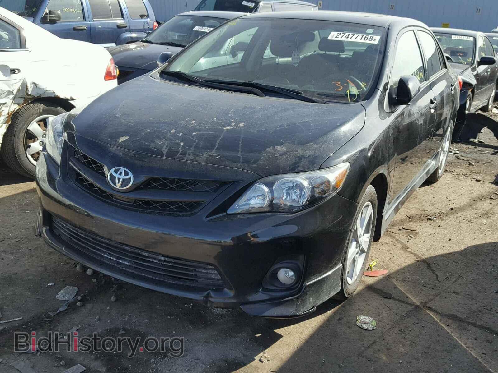 2012 TOYOTA COROLLA BA - VIN: 2T1BU4EE7CC768027 - Фото 2