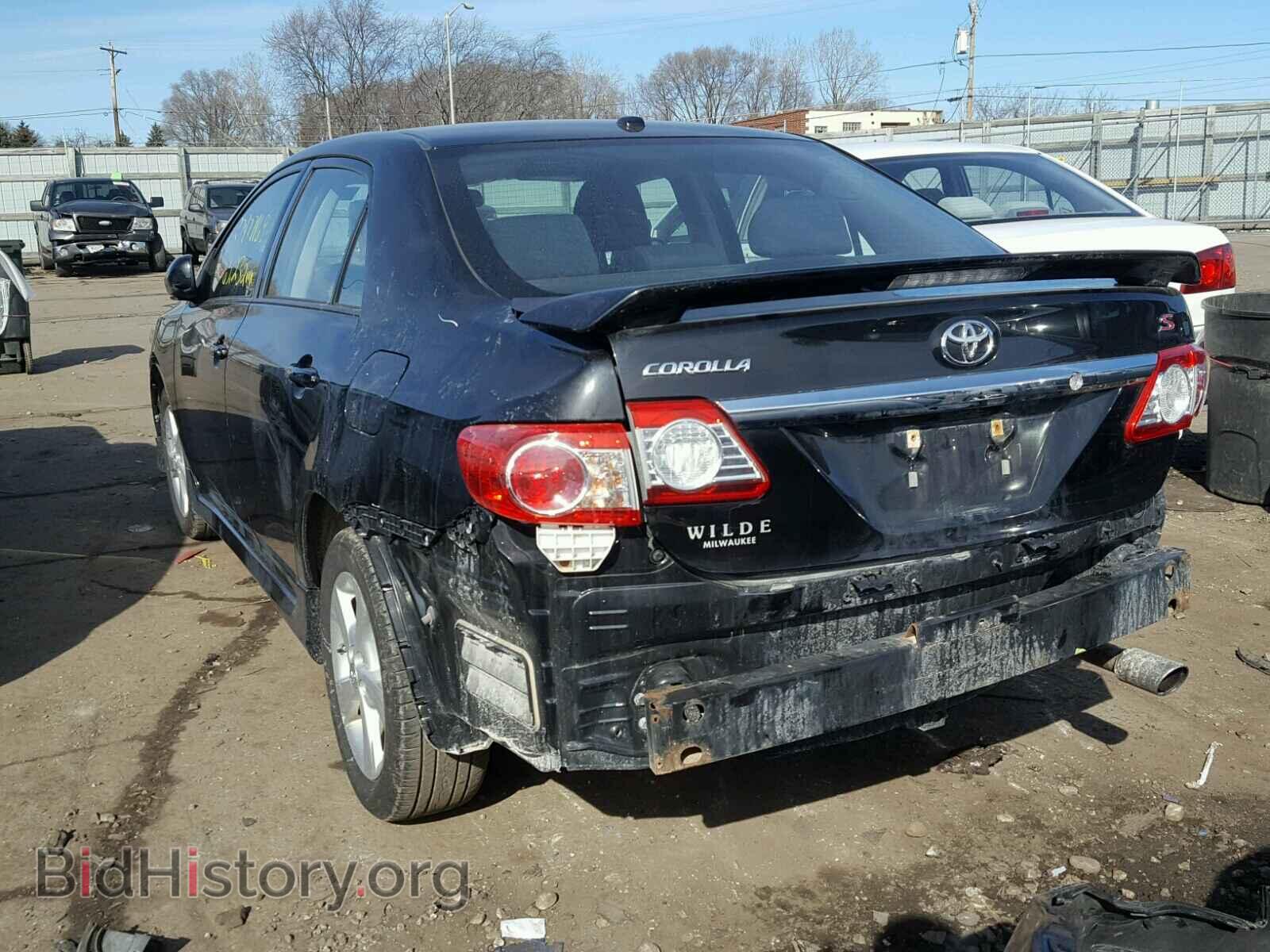 2012 TOYOTA COROLLA BA - VIN: 2T1BU4EE7CC768027 - Фото 3