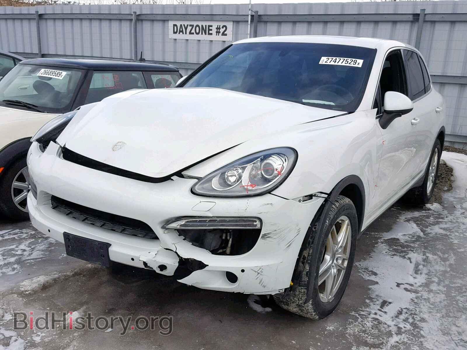 2014 PORSCHE CAYENNE S - VIN: WP1AB2A22ELA58433 - Фото 2
