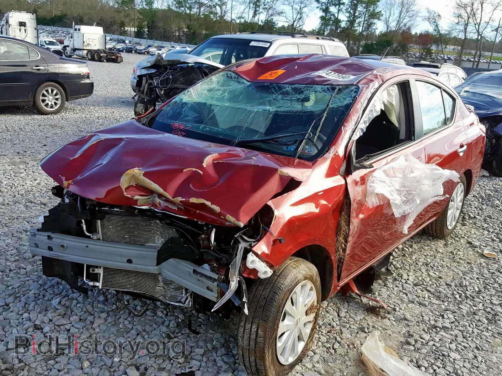 2019 NISSAN VERSA - VIN: 3N1CN7AP7KL869853 - Фото 2