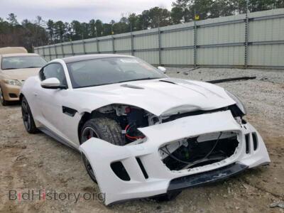 2015 Jaguar F-TYPE F-Type R, white — VIN , Copart