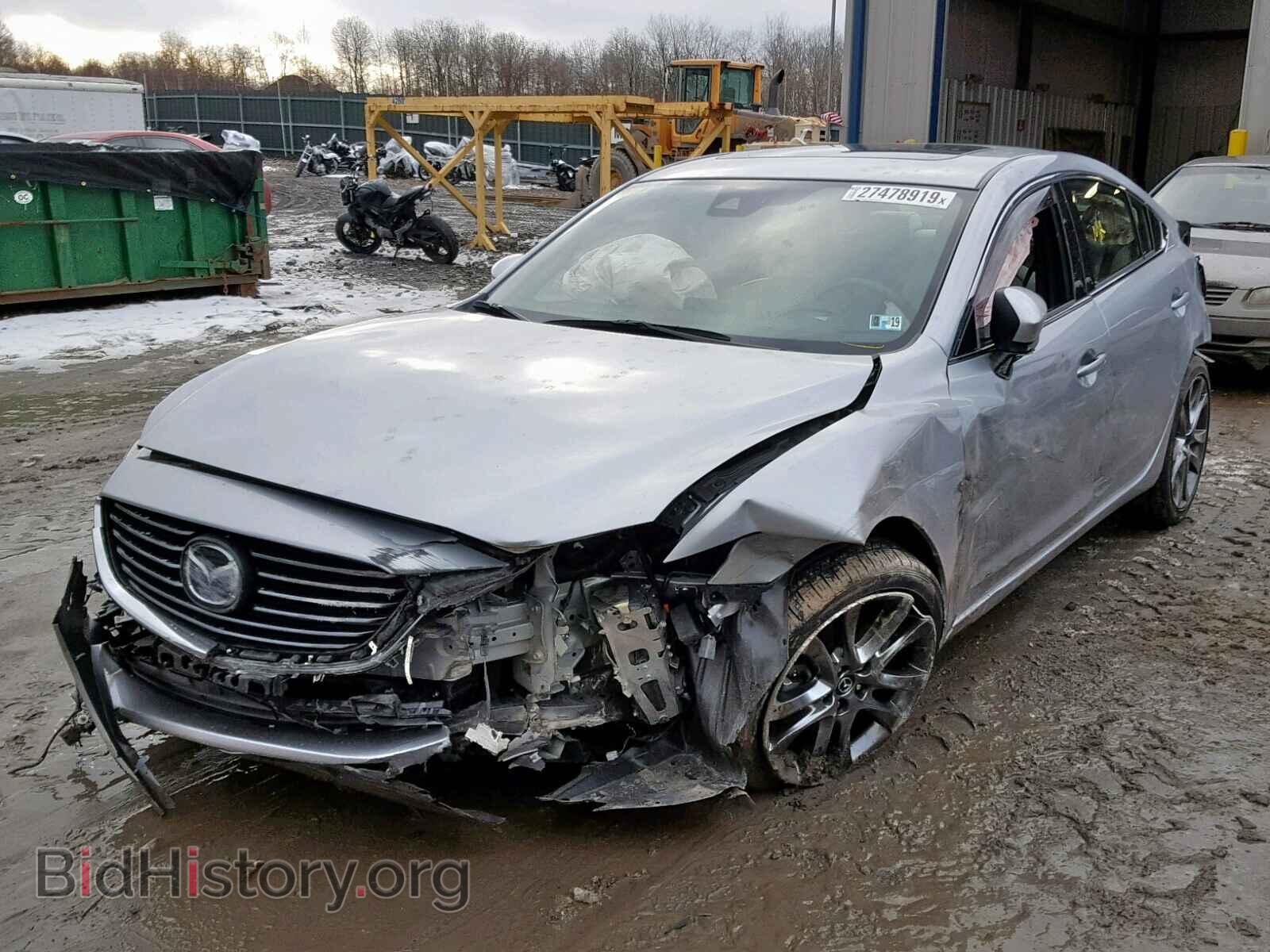 2017 MAZDA 6 - VIN: JM1GL1X52H1129201 - Фото 2