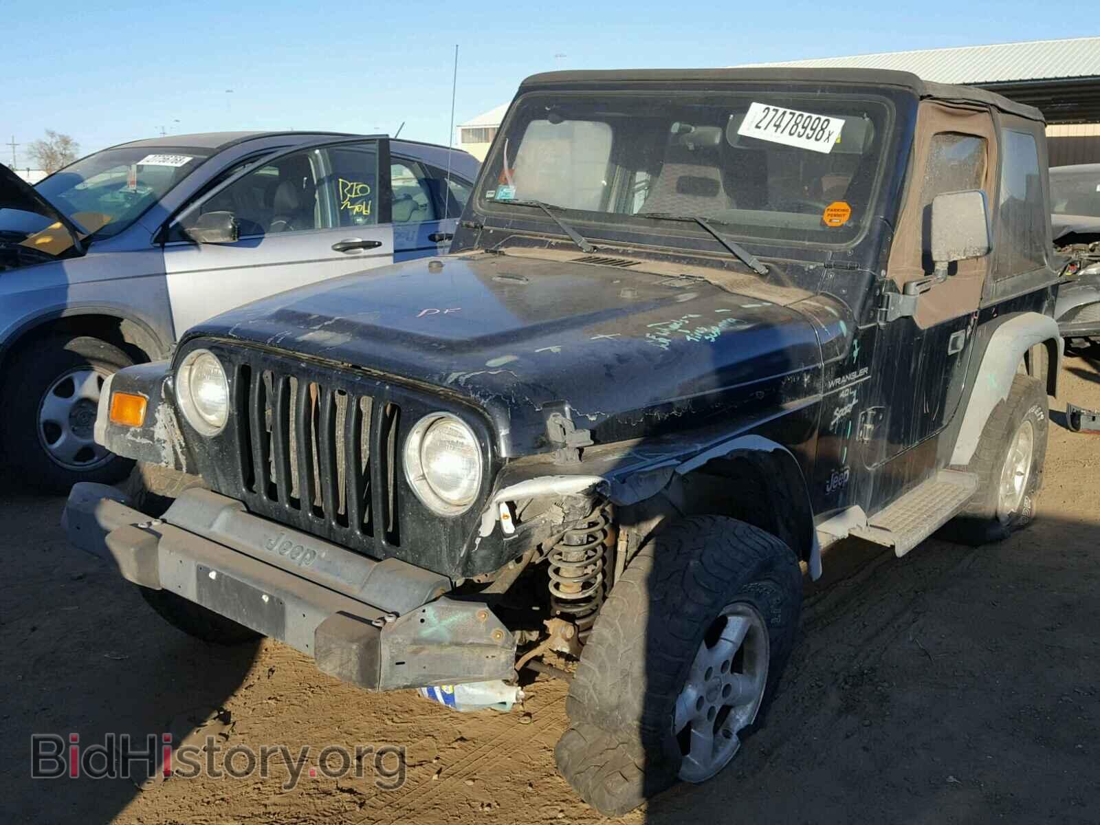 2000 JEEP WRANGLER - VIN: 1J4FA49S1YP736672 - Фото 2