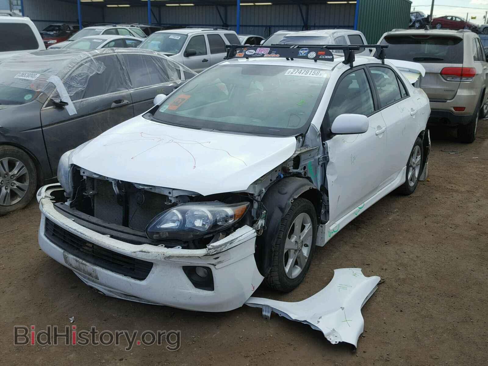 2011 TOYOTA COROLLA BA - VIN: 2T1BU4EEXBC553157 - Фото 2