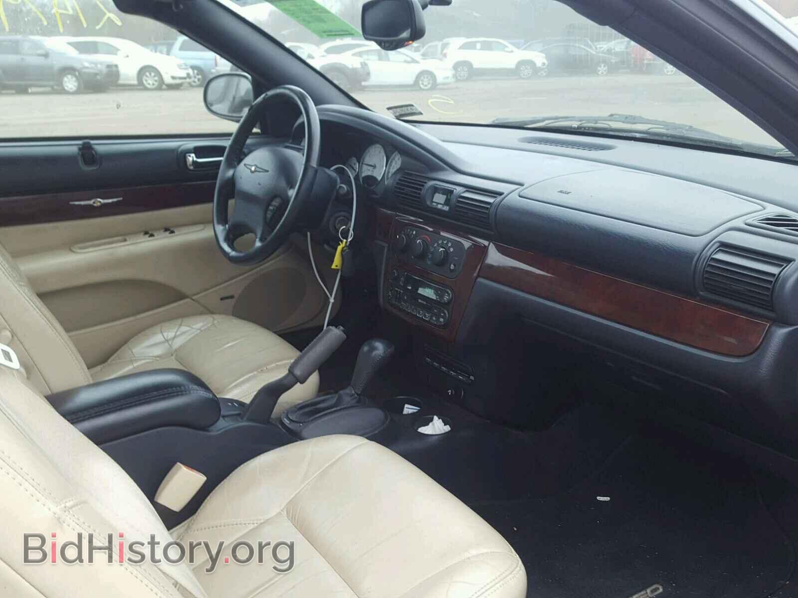 2001 CHRYSLER SEBRING - VIN: 1C3EL65U41N501753 - Фото 5