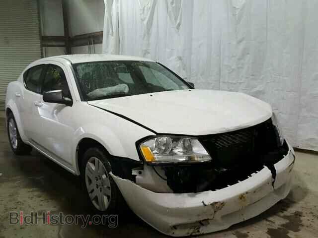 Фотография 1C3CDZAG6DN748878 - DODGE AVENGER 2013
