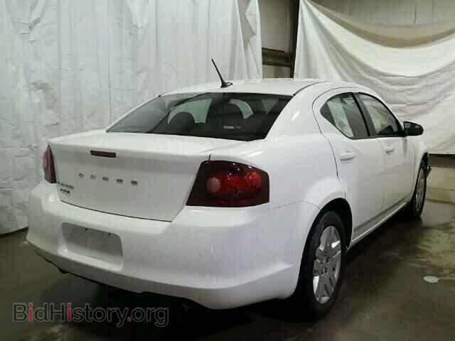 2013 DODGE AVENGER - VIN: 1C3CDZAG6DN748878 - Фото 4