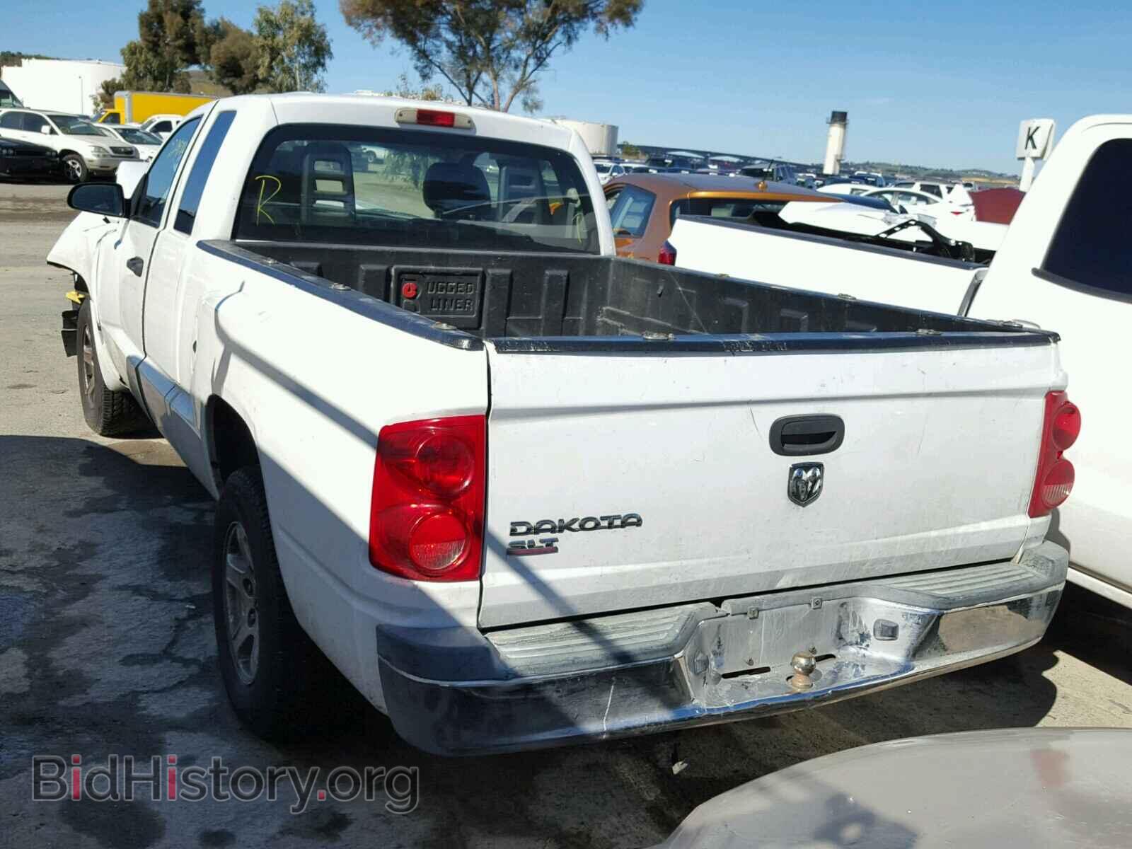 2005 DODGE DAKOTA - VIN: 1D7HE42K55S297942 - Фото 3