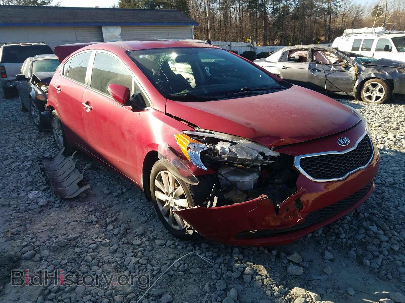 Фотография KNAFX4A62E5154300 - KIA FORTE 2014