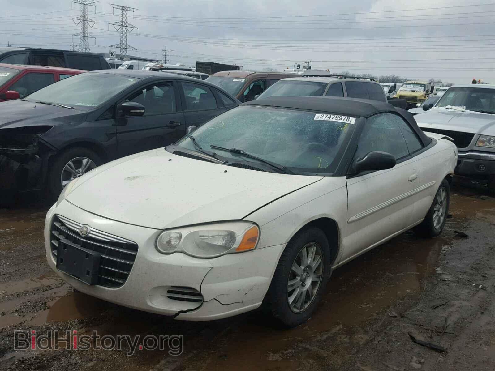 2005 CHRYSLER SEBRING - VIN: 1C3EL75R15N588597 - Фото 2