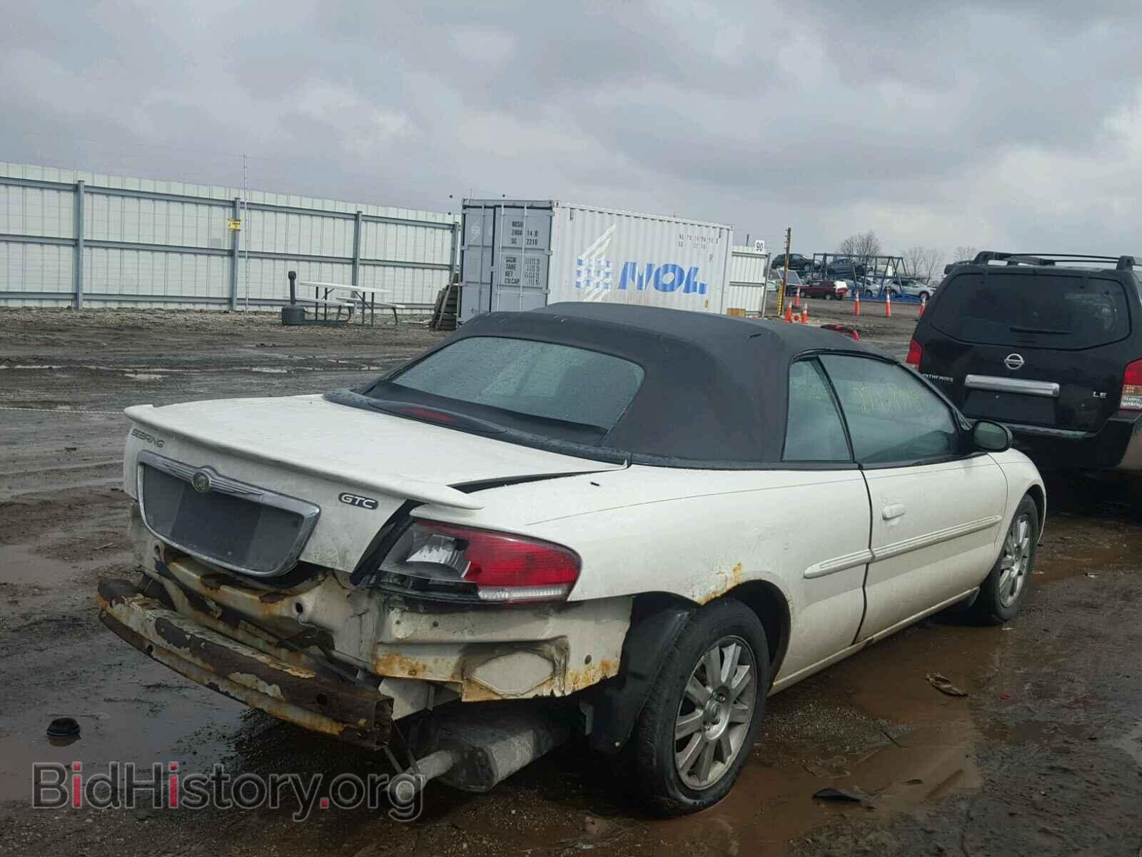 2005 CHRYSLER SEBRING - VIN: 1C3EL75R15N588597 - Фото 4