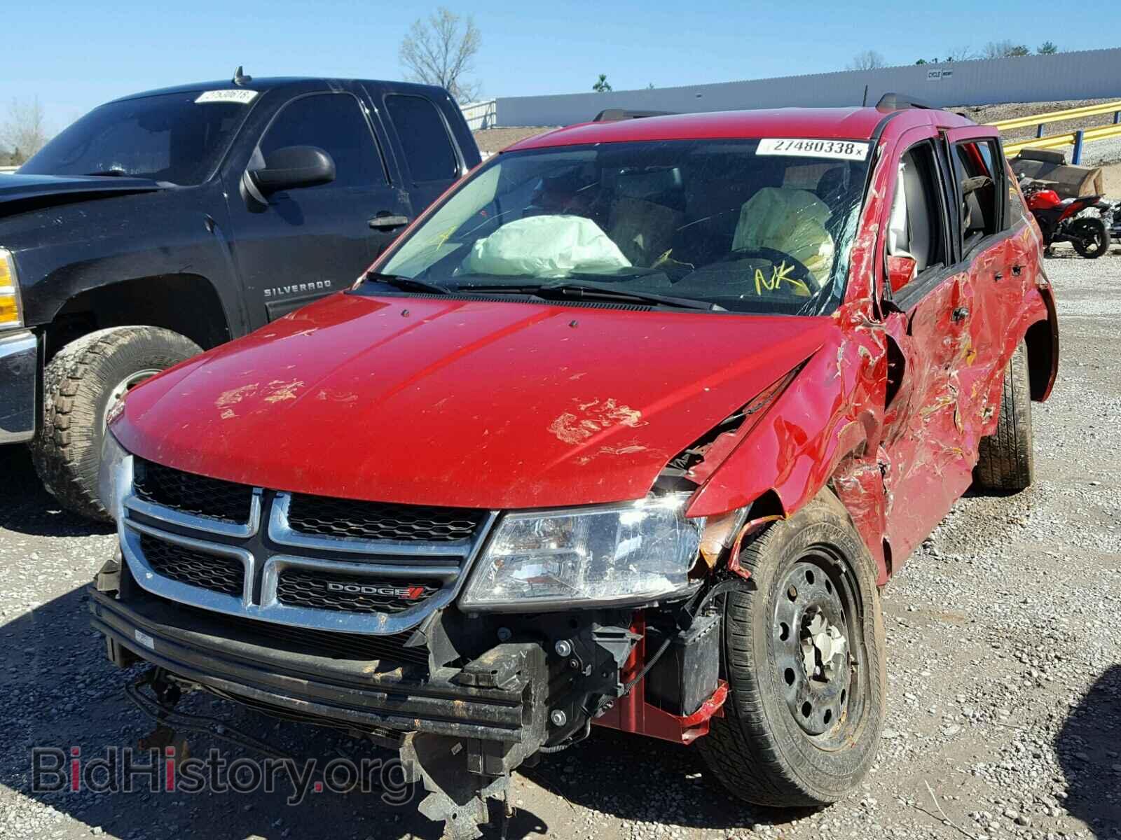 2016 DODGE JOURNEY - VIN: 3C4PDCABXGT110670 - Фото 2