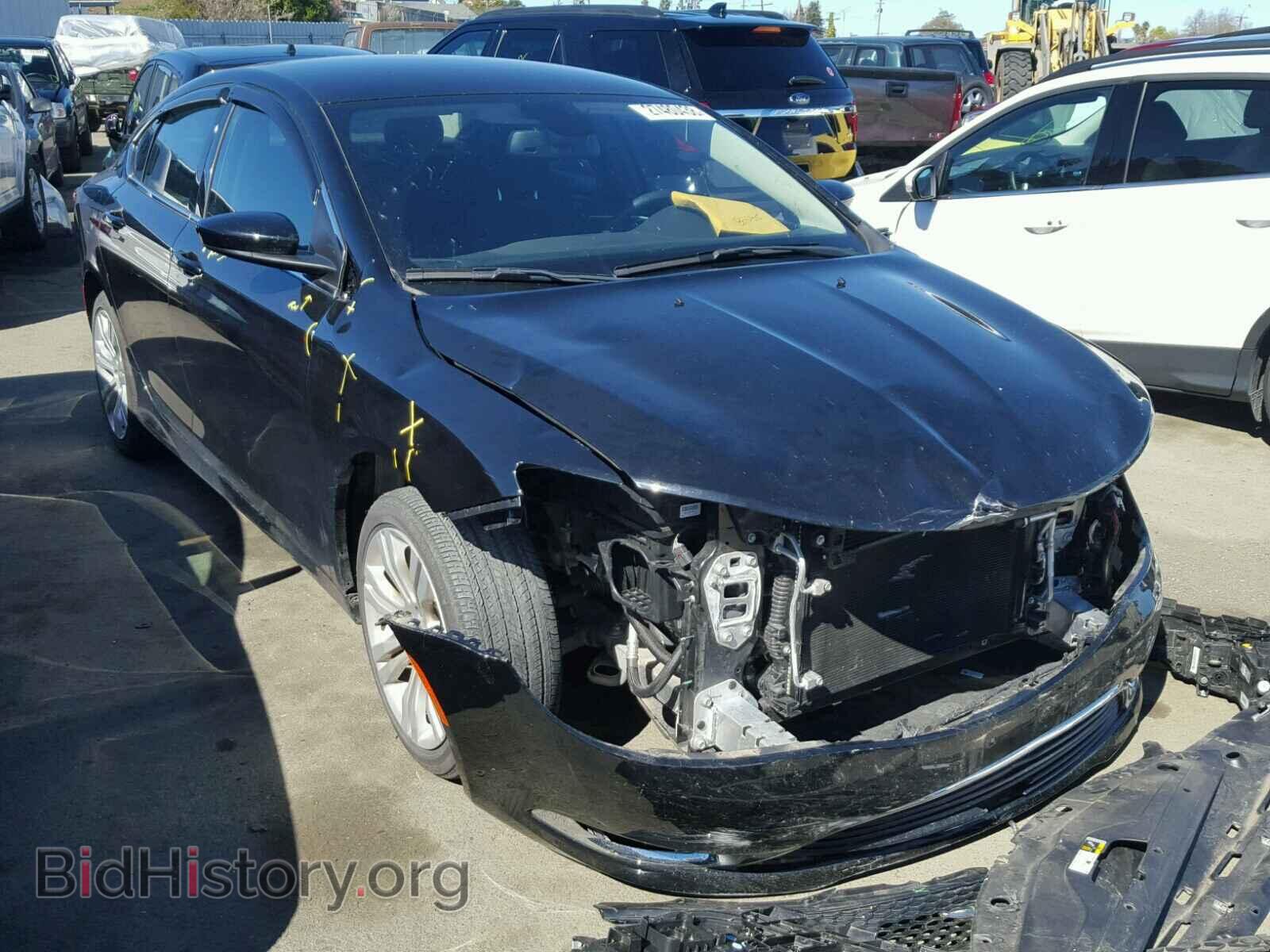 Фотография 1C3CCCAB0GN112787 - CHRYSLER 200 2016