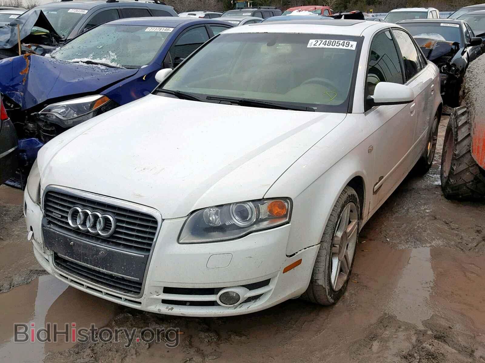 2007 AUDI A4 - VIN: WAUDF78E47A148520 - Фото 2