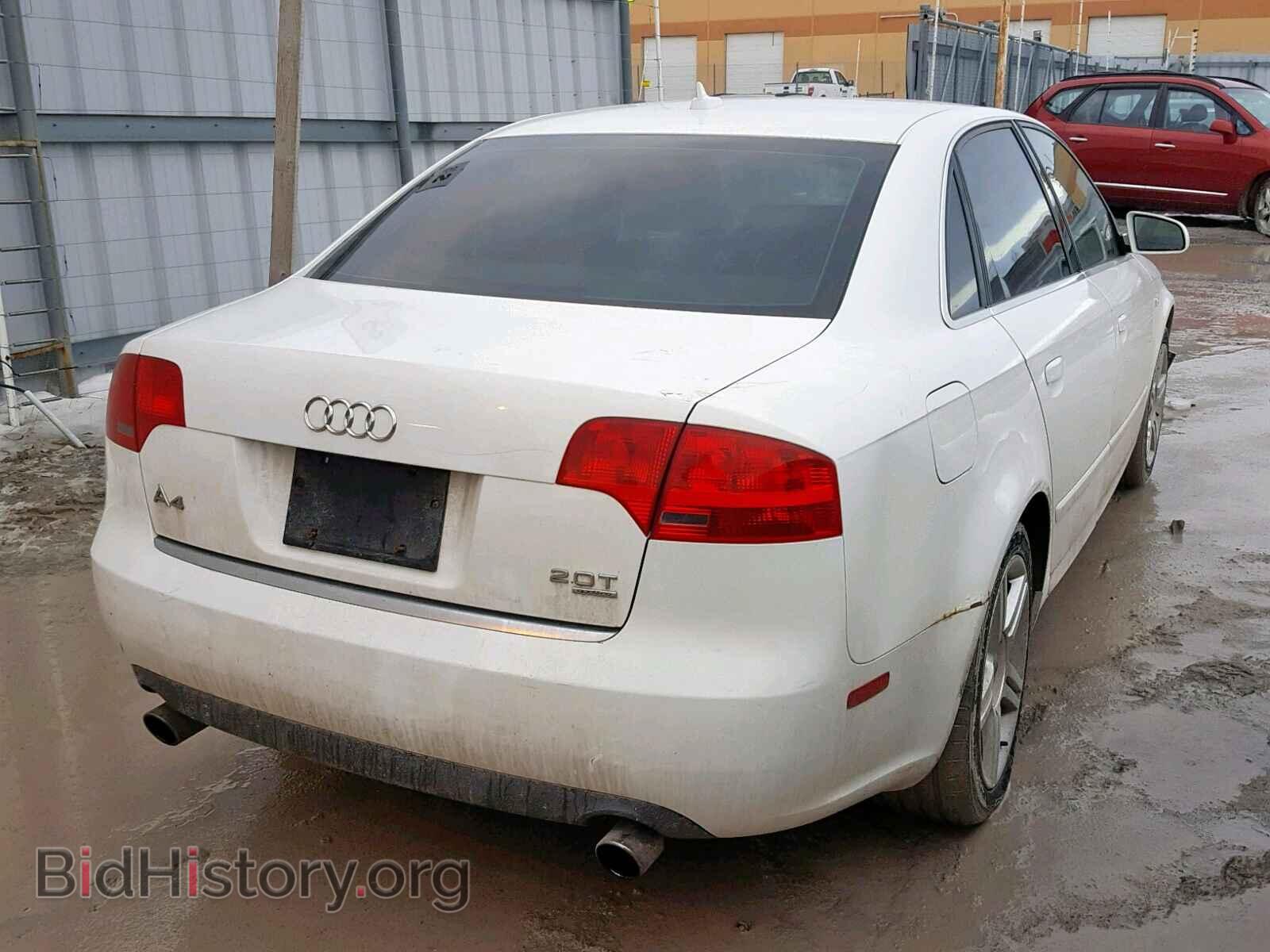 2007 AUDI A4 - VIN: WAUDF78E47A148520 - Фото 4