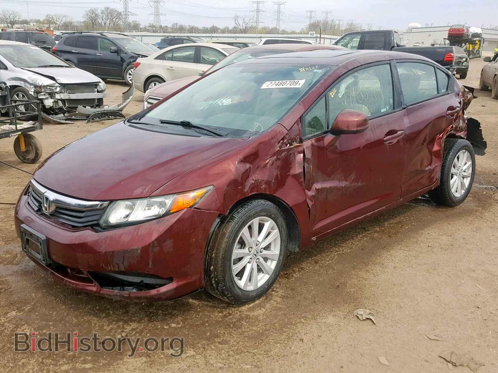 2012 HONDA CIVIC - VIN: 19XFB2F87CE094547 - Photo 2