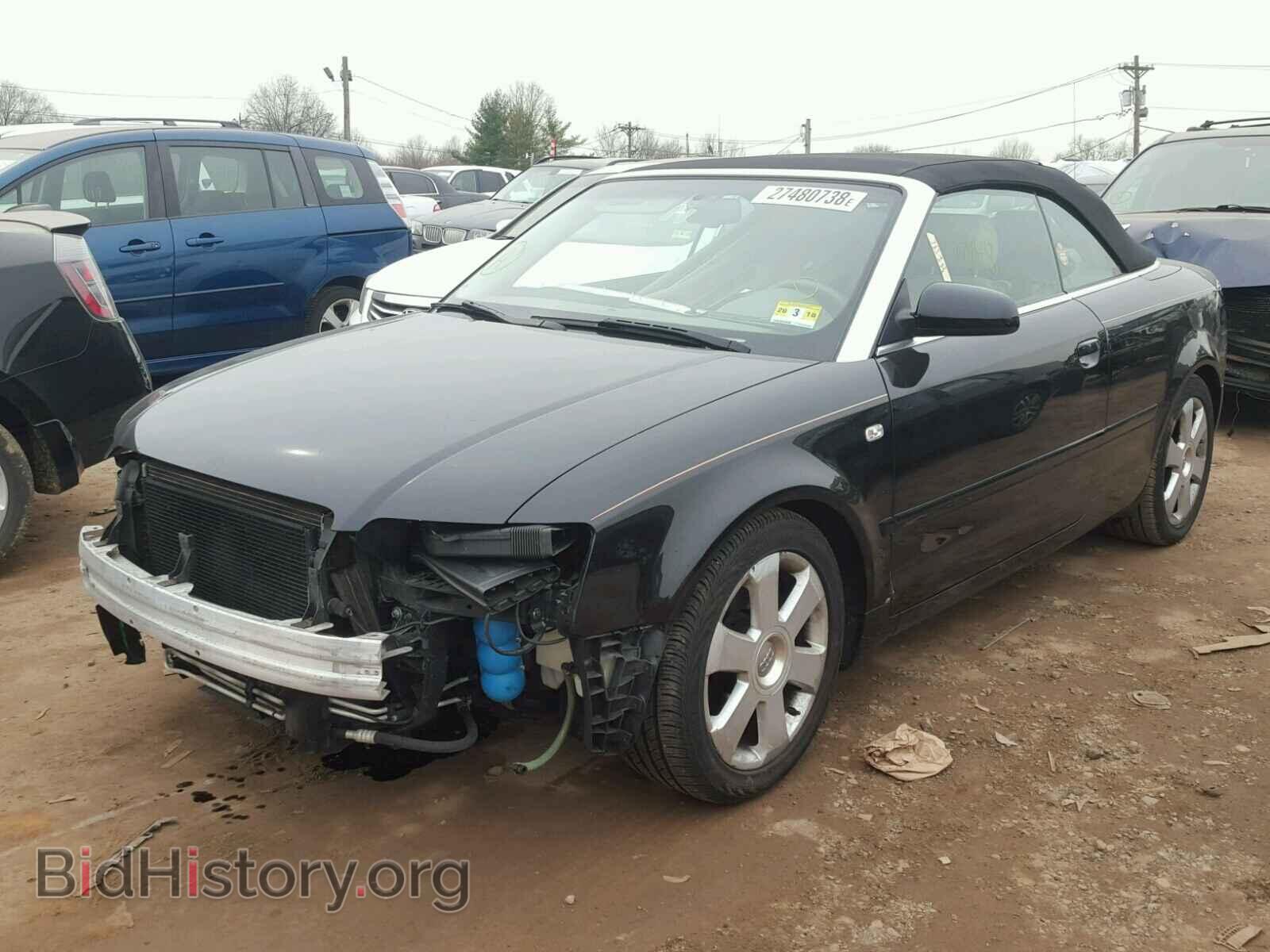 2006 AUDI A4 - VIN: WAUDT48H76K004714 - Фото 2