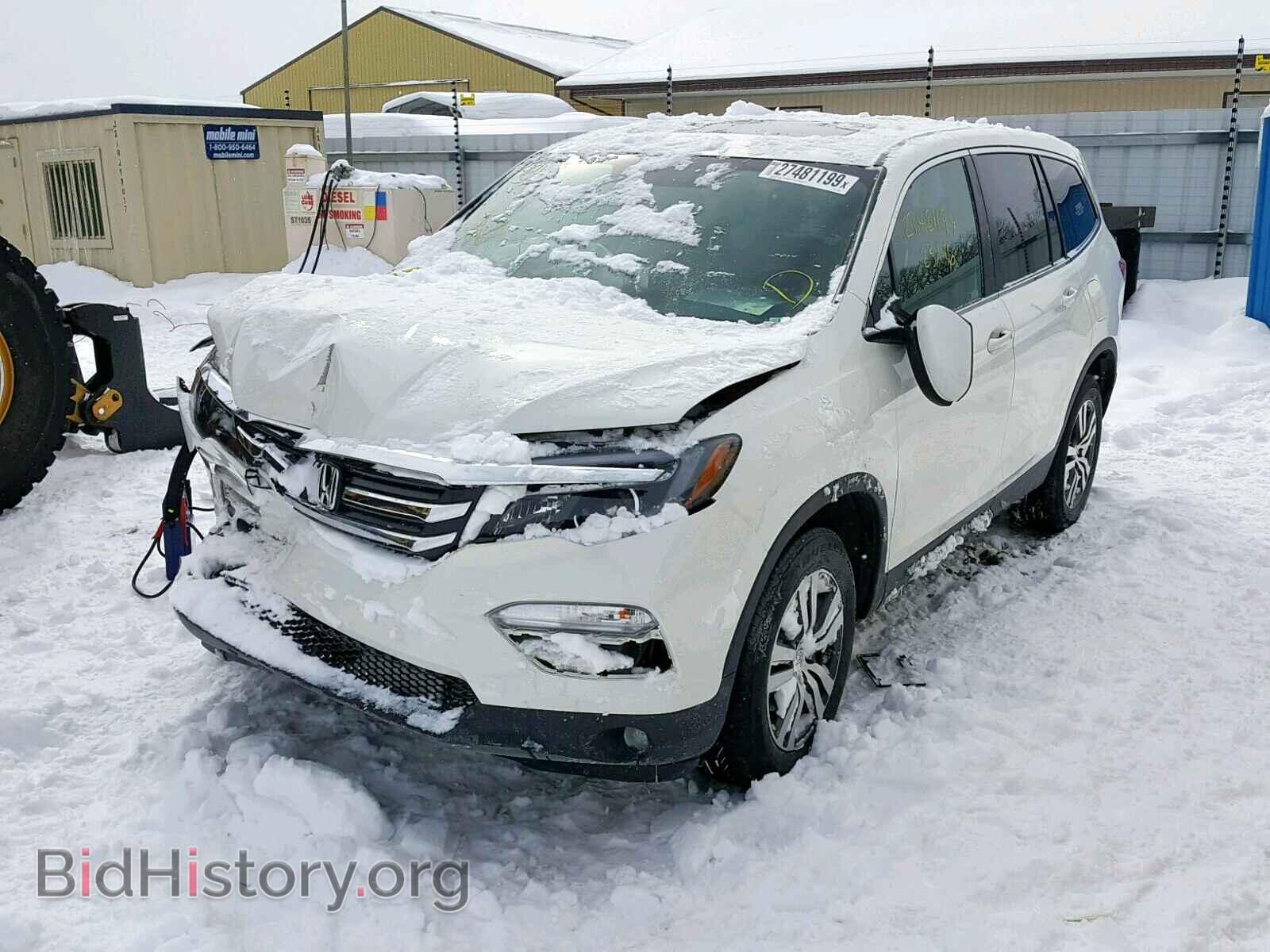 2017 HONDA PILOT EXL - VIN: 5FNYF6H58HB102390 - Фото 2