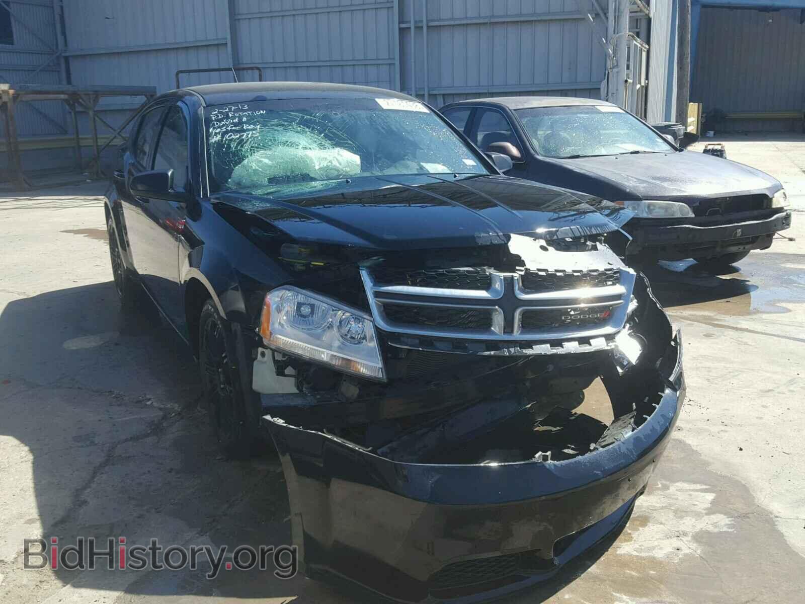 Photo 1C3CDZAB6CN324393 - DODGE AVENGER 2012