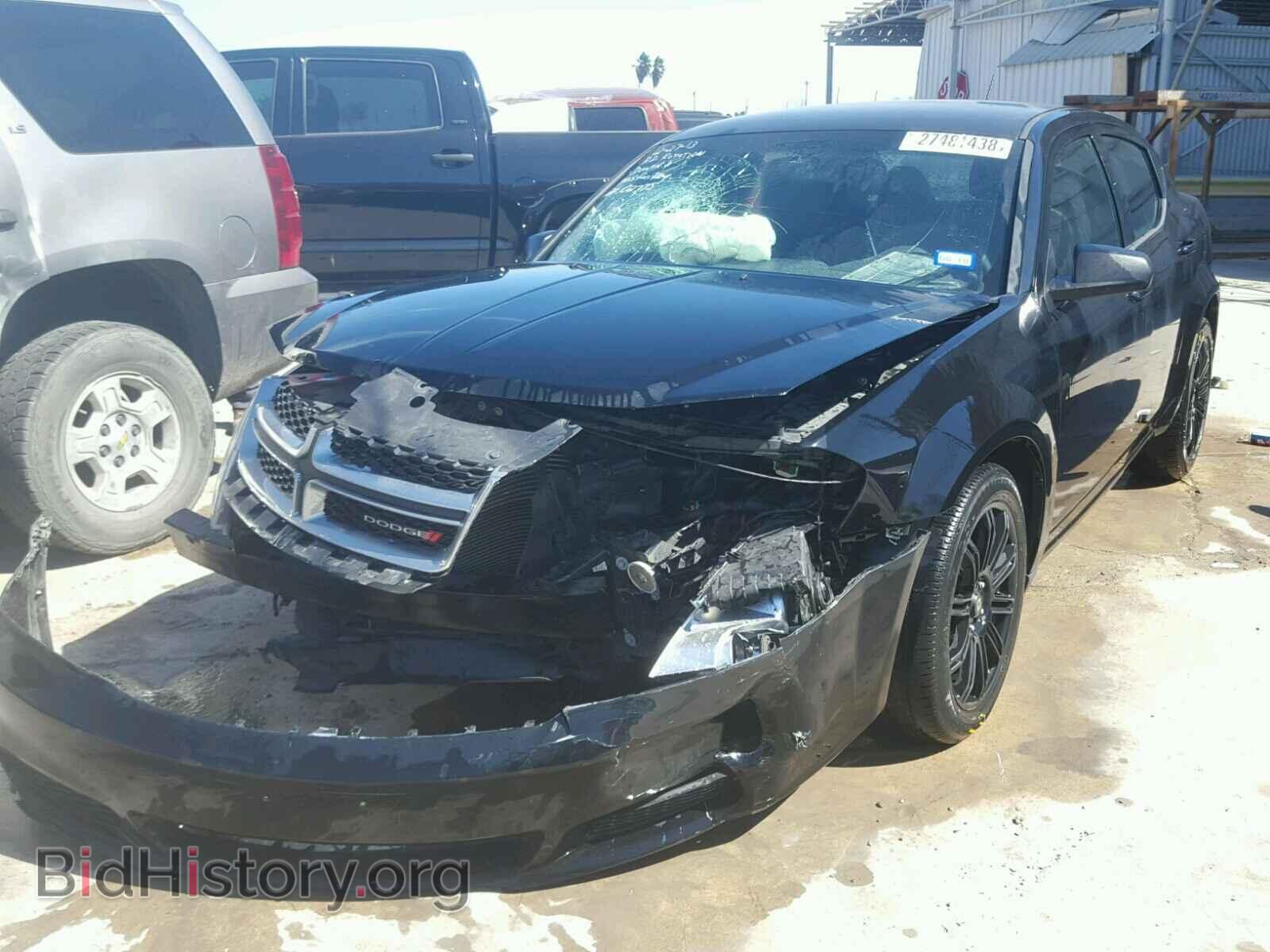 2012 DODGE AVENGER - VIN: 1C3CDZAB6CN324393 - Фото 2