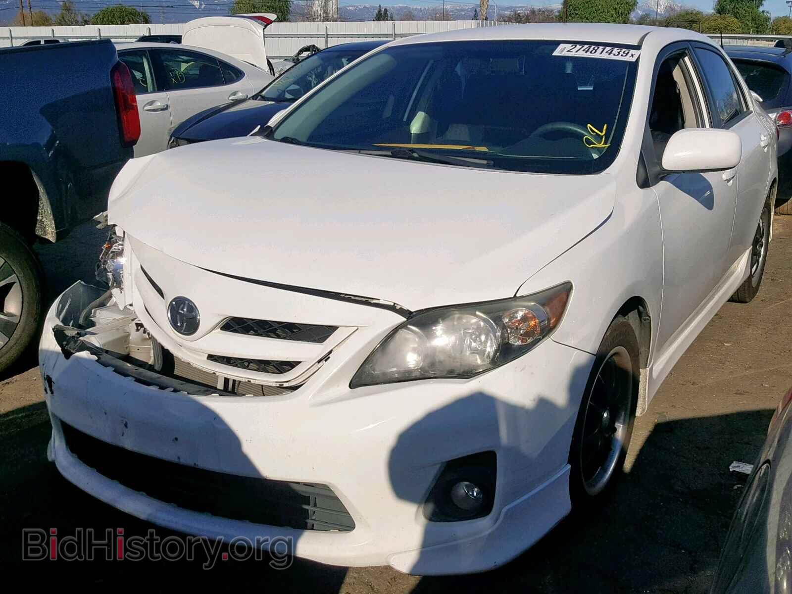 2012 TOYOTA COROLLA BA - VIN: 5YFBU4EE2CP050403 - Фото 2