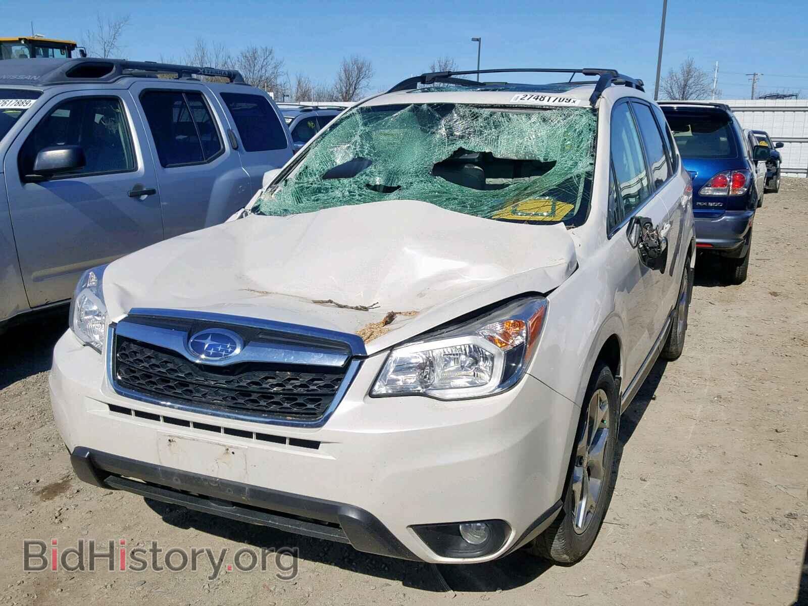 2015 SUBARU FORESTER - VIN: JF2SJAUC6FH591334 - Фото 2