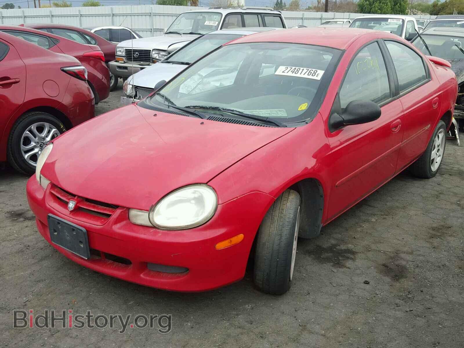 2002 DODGE NEON - VIN: 1B3AS46C02D607374 - Фото 2