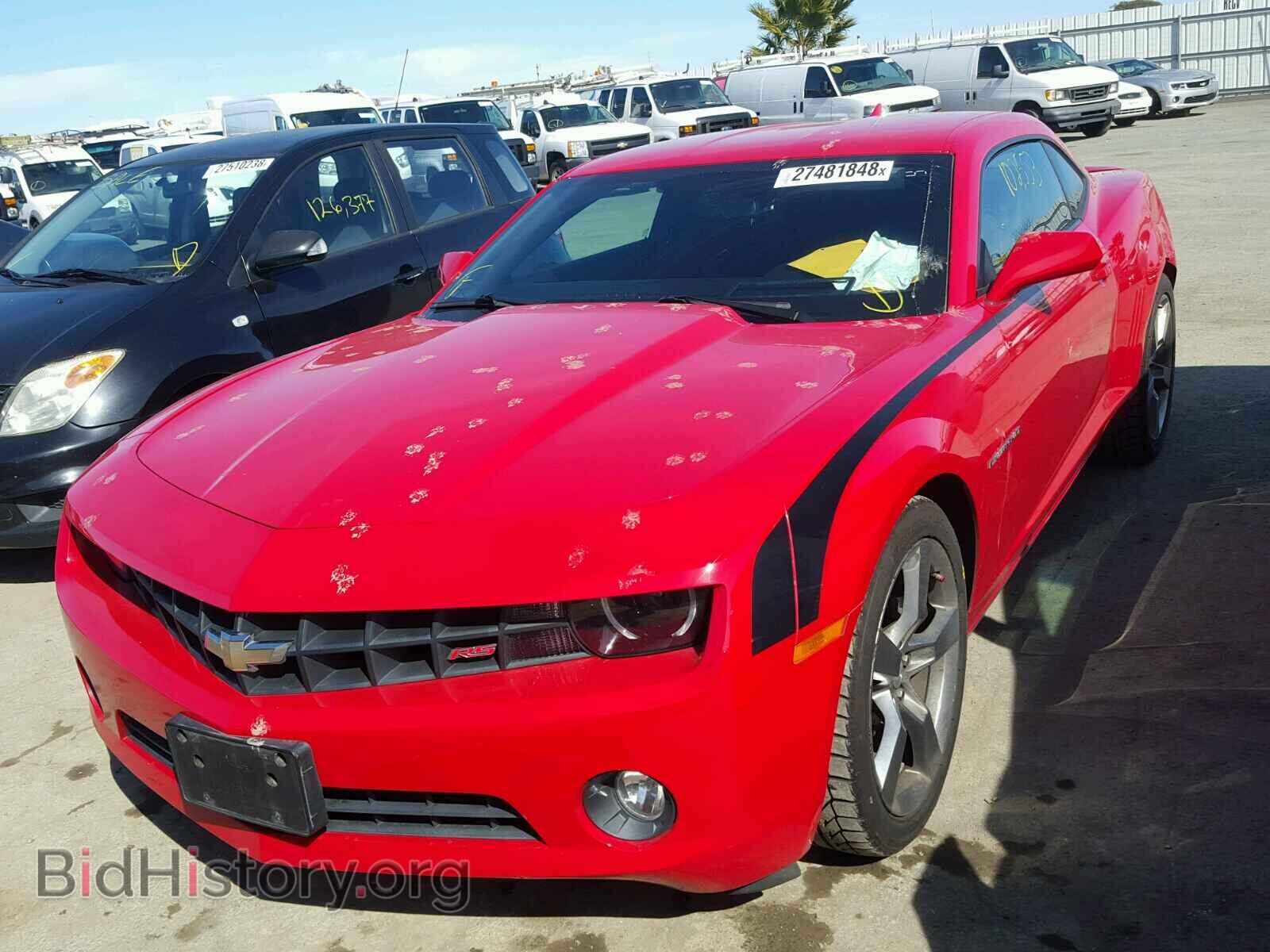 2012 CHEVROLET CAMARO - VIN: 2G1FB1E38C9139633 - Фото 2
