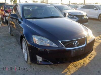 2006 Lexus IS IS 350, черный — VIN JTHBE262662006847, Copart