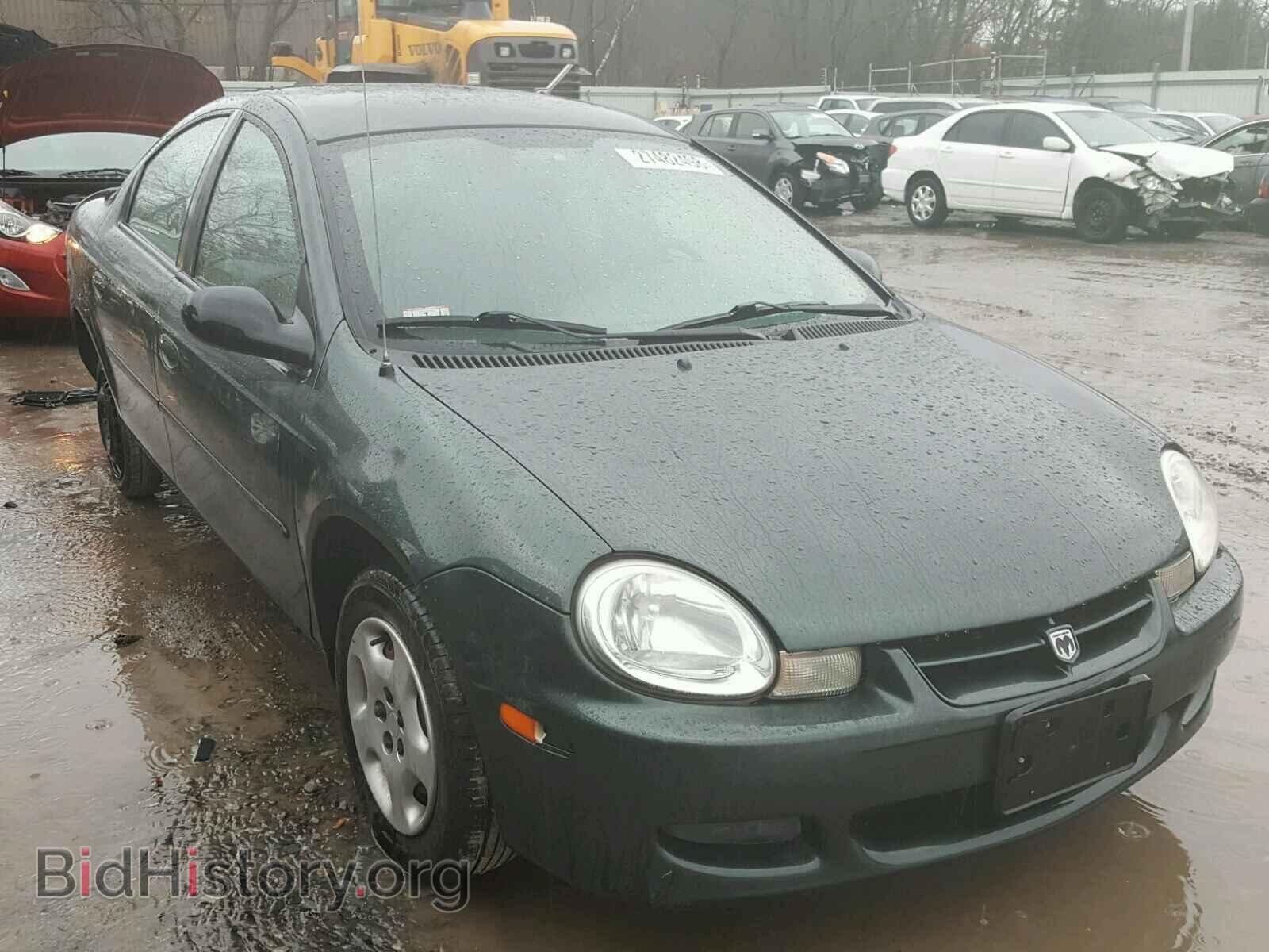 Фотография 1B3ES26C12D546185 - DODGE NEON 2002