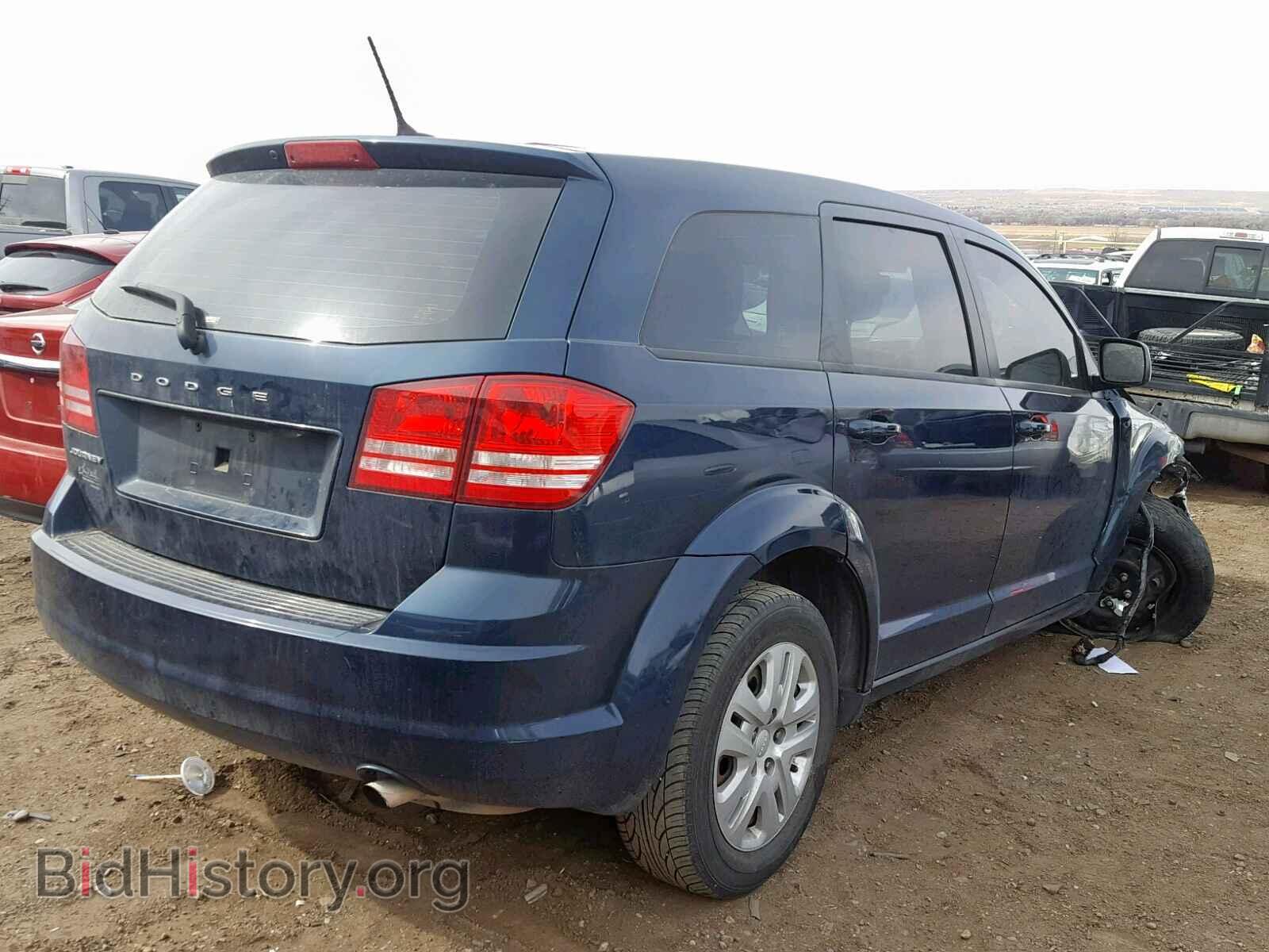 2014 DODGE JOURNEY SE - VIN: 3C4PDCAB9ET217156 - Фото 4