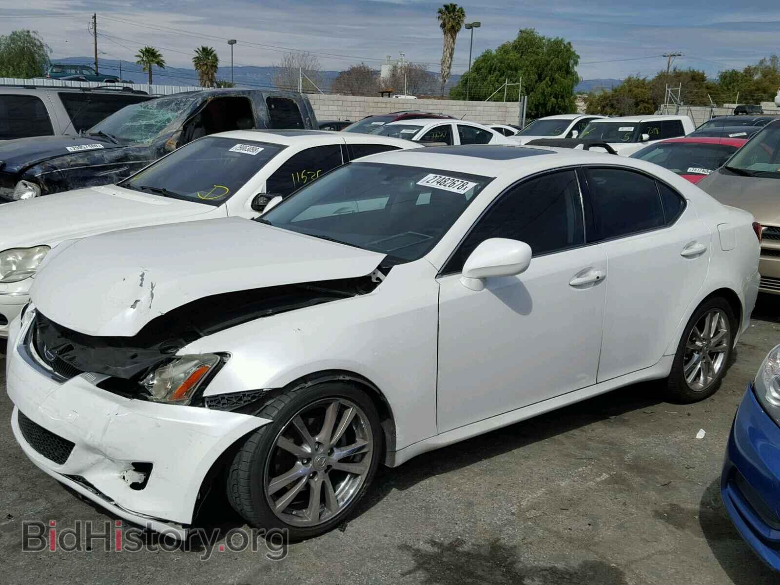 2007 LEXUS IS250 - VIN: JTHBK262775044967 - Фото 2