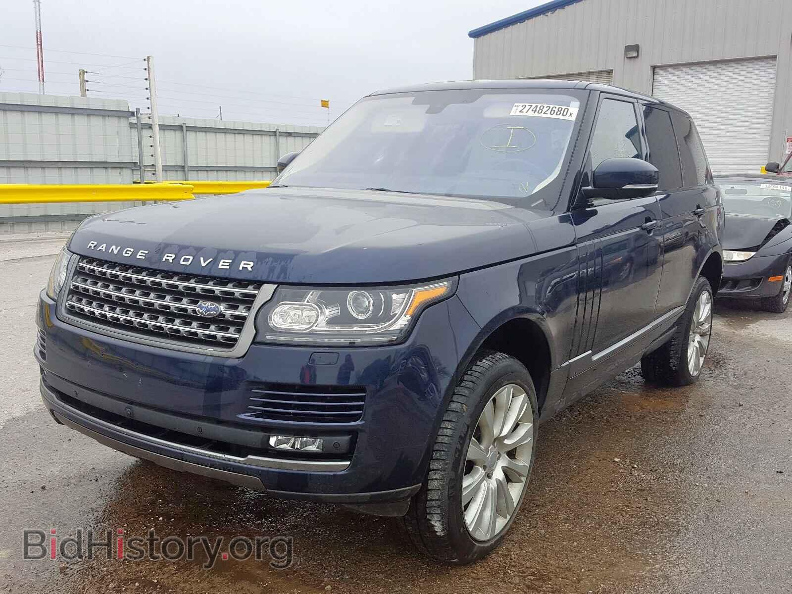 2016 LAND ROVER RANGEROVER - VIN: SALGS2EF9GA251260 - Фото 2