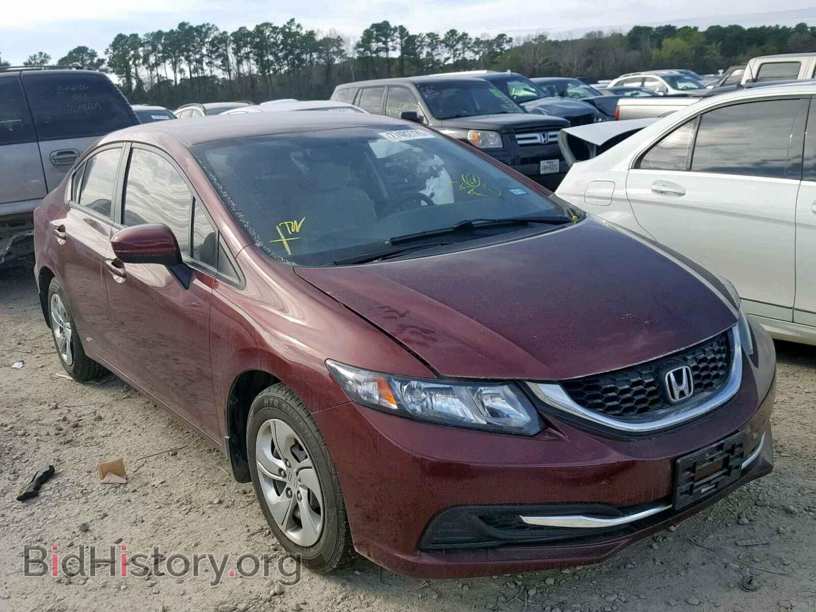 Фотография 2HGFB2F52EH543101 - HONDA CIVIC LX 2014