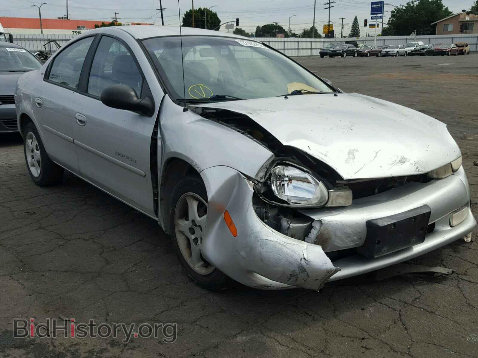 Фотография 1B3ES46C4YD807863 - DODGE NEON 2000