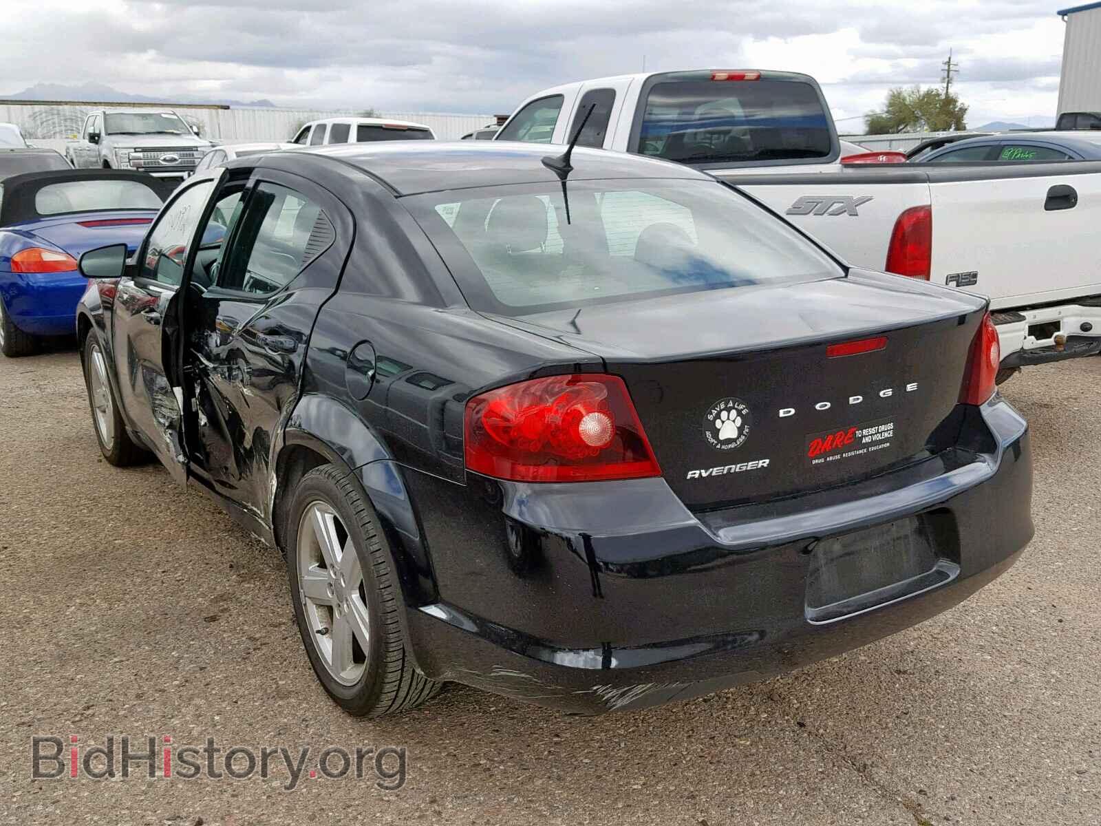 2013 DODGE AVENGER - VIN: 1C3CDZAB0DN518340 - Фото 3