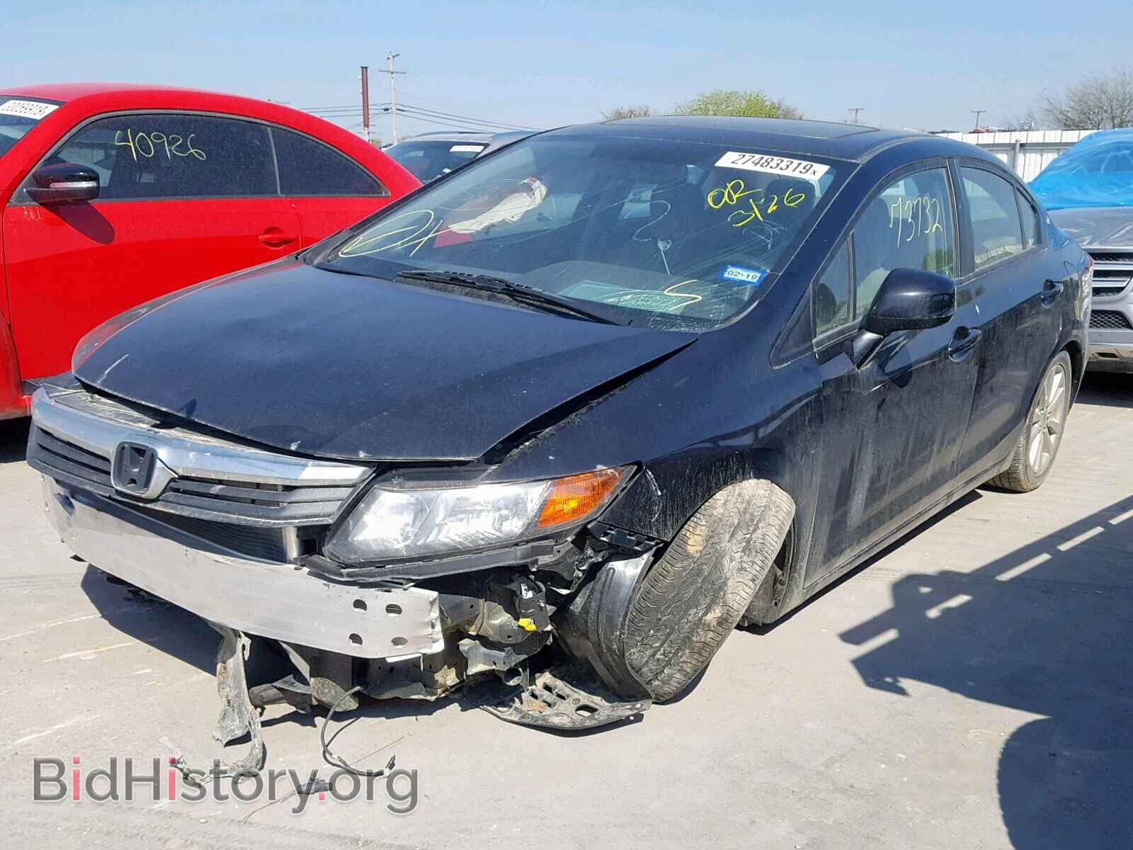 2012 HONDA CIVIC - VIN: 19XFB2F86CE109085 - Фото 2