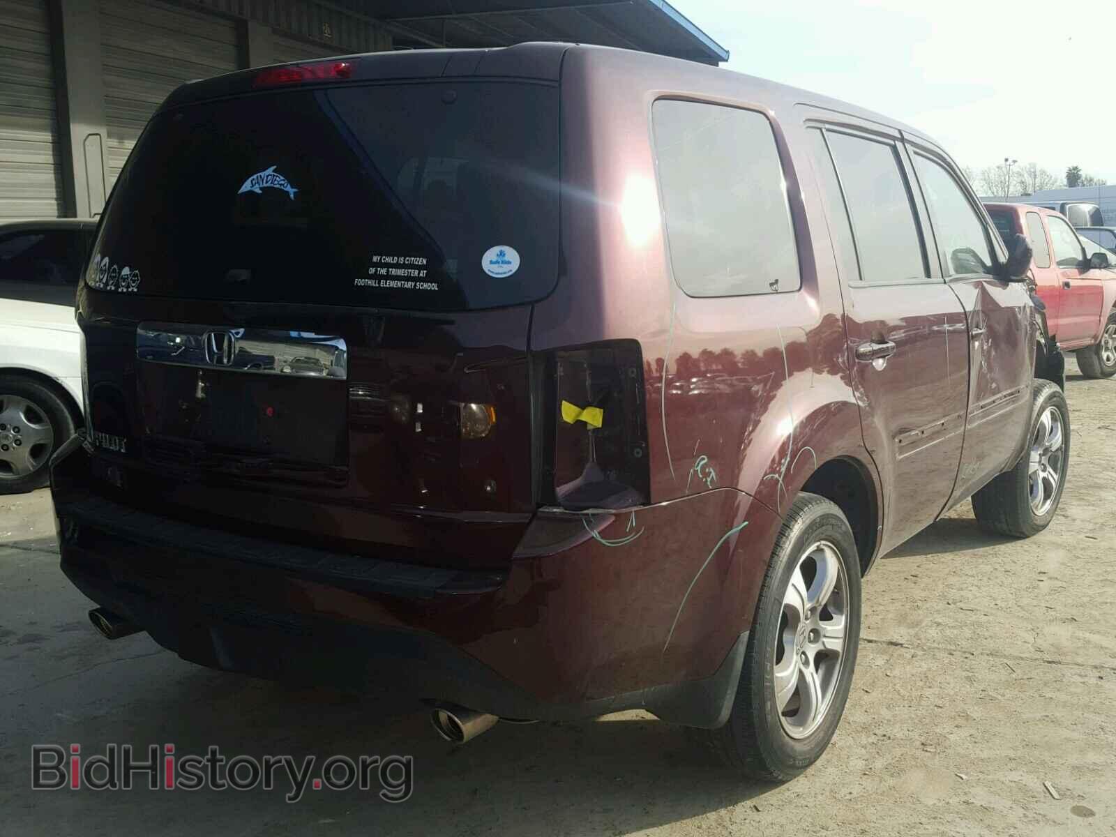 2013 HONDA PILOT - VIN: 5FNYF3H56DB044787 - Фото 4