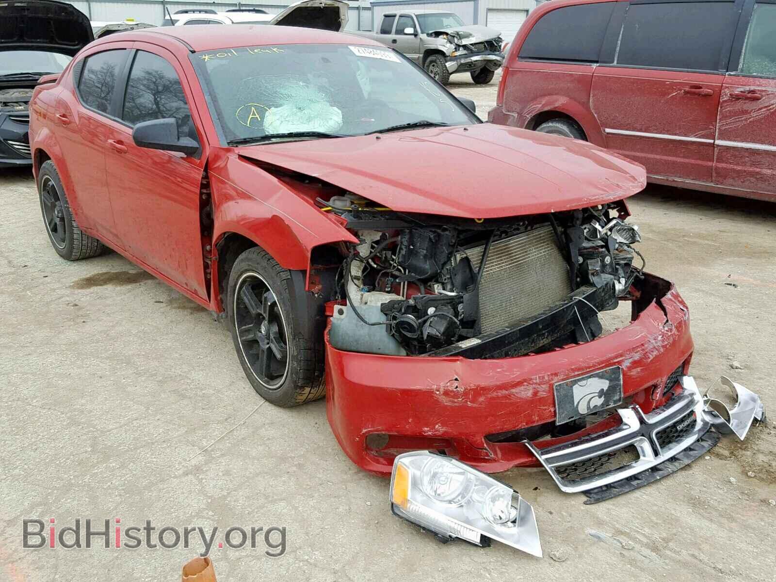Photo 1C3CDZAB3CN264833 - DODGE AVENGER 2012