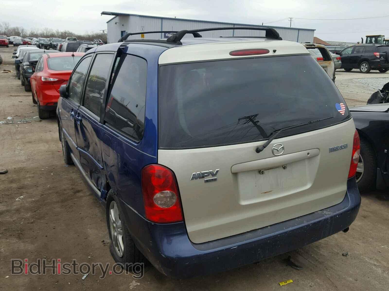 2004 MAZDA MPV - VIN: JM3LW28J340504592 - Фото 3