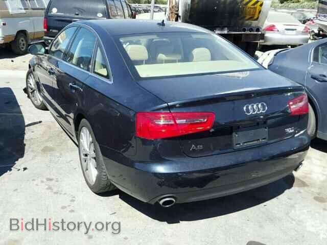 2013 AUDI A6 - VIN: WAUGGAFC1DN134300 - Фото 3