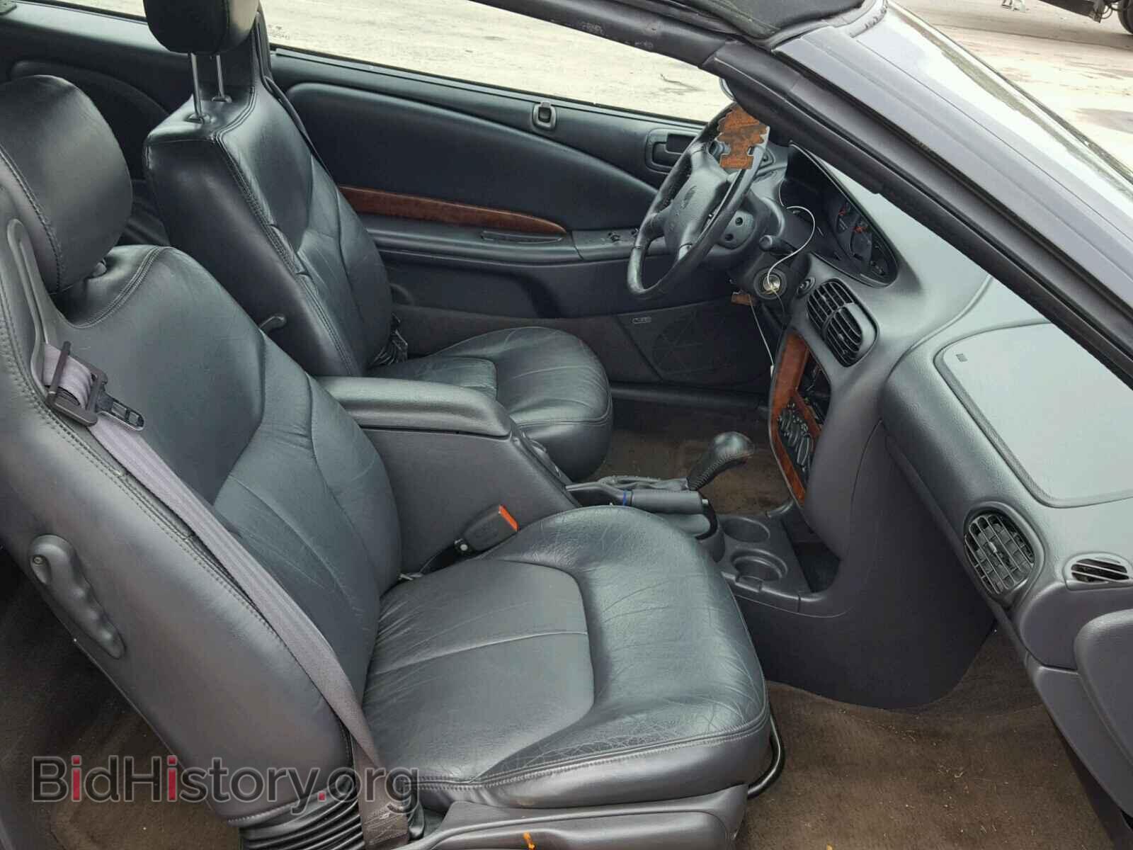 1999 CHRYSLER SEBRING - VIN: 3C3EL55H9XT203169 - Фото 5