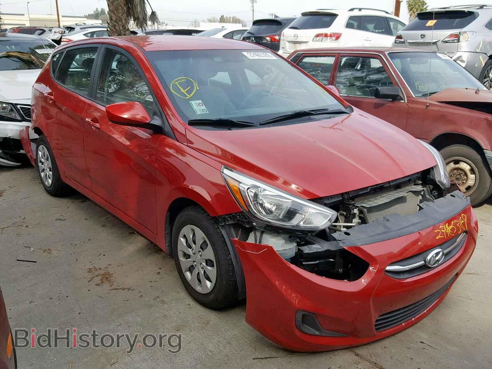 Фотография KMHCT5AE1GU242595 - HYUNDAI ACCENT 2016