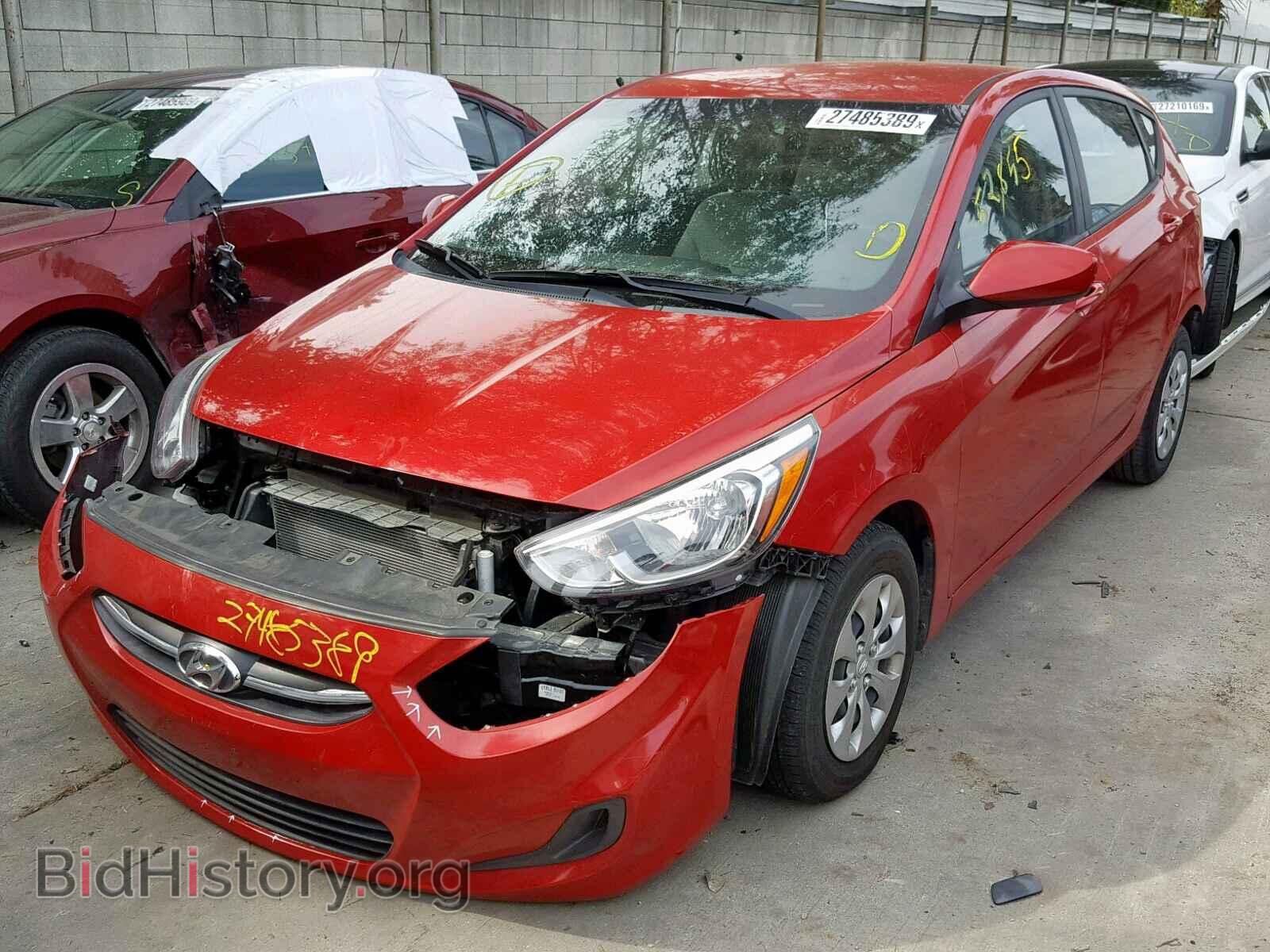 2016 HYUNDAI ACCENT - VIN: KMHCT5AE1GU242595 - Photo 2